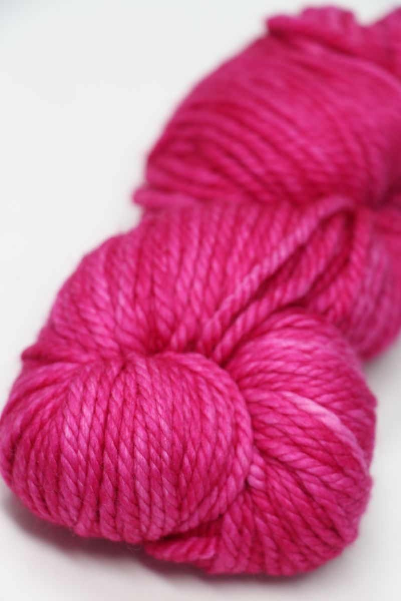 Malabrigo Chunky 3ply Merino in FUSCIA Fabulous Yarn