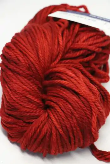 Malabrigo Chunky Yarn in  SEALING WAX 