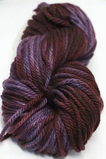 Malabrigo Chunky Yarn in  VELVET GRAPES 