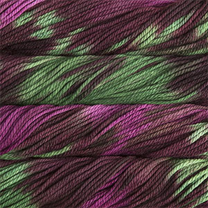 malabrigo chunky yarn in Sapphire Magenta (239)