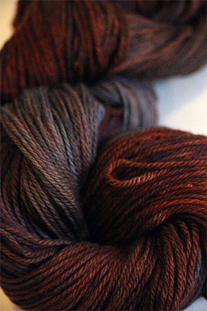 Malabrigo Finito Ultrafine Merino Wool Fingering Weight Yarn in Marte