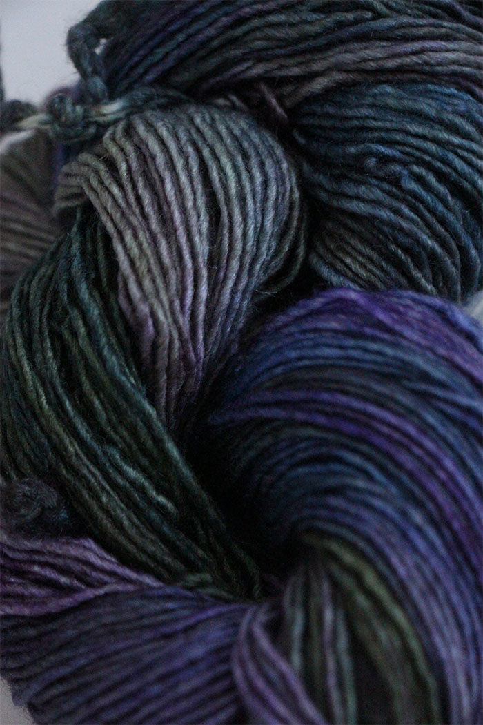 Malabrigo Silky Merino Knitting Yarn In Zarzamora