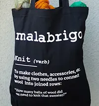 Malabrigo Tote Definition - Black