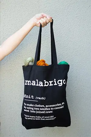 Malabrigo Tote Black