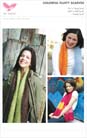 Be sweet Knitting Pattern  Colorful Fluffy Scarves