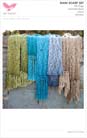 Be Sweet Knitting Patterns rain scarf set