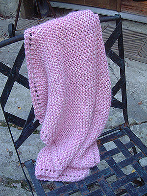 NobleKnits Knitting Blog: Sweet! Free Baby Blanket Knitting Pattern