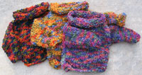 Fiesta Yarns Rayon Boucle Neckwarmer (Free) in Scarves/Cowls at Webs