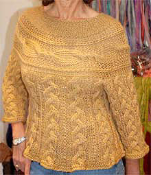 Cashmere Cabled Sweater