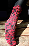 Cashmere Sock Toe-Up Sock Pattern