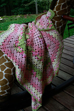 Crochet Diagonal Afghan Pattern | Free Patterns For Crochet