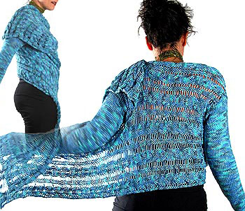 Shawls/ Stoles - Merrylee - Cardigan Shawl/ Gourmet Crochet Pattern