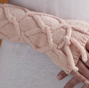 double point pink free knitting pattern