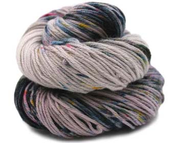 Trendsetter Autumn Wind Confetti Yarn in Black Magic