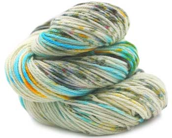 Trendsetter Autumn Wind Confetti Yarn in Greek Islands