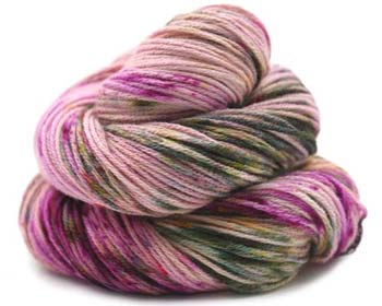 Trendsetter Autumn Wind Confetti Yarn in Violet...You're turning violet