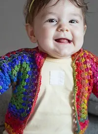 Urth Yarns BABY SQUARED UP JACKET KNIT KIT