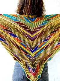Urth Yarns BUTTERFLY/PAPILLON SHAWL KNIT KIT