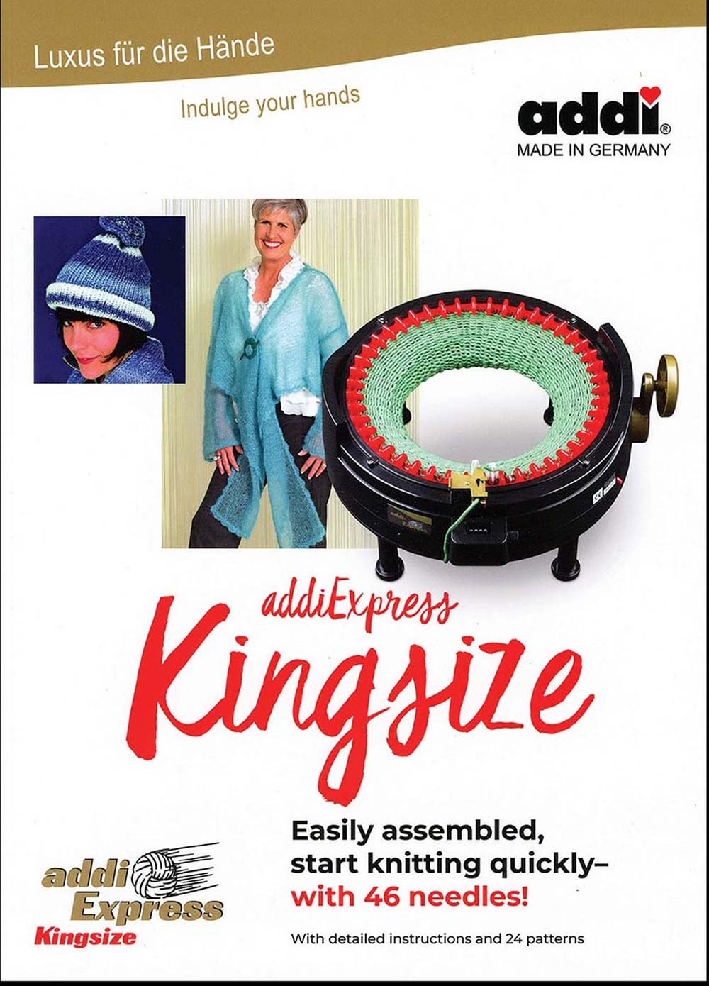 AddiExpress Book: AddiExpress Kingsize Express with 46 Needles at