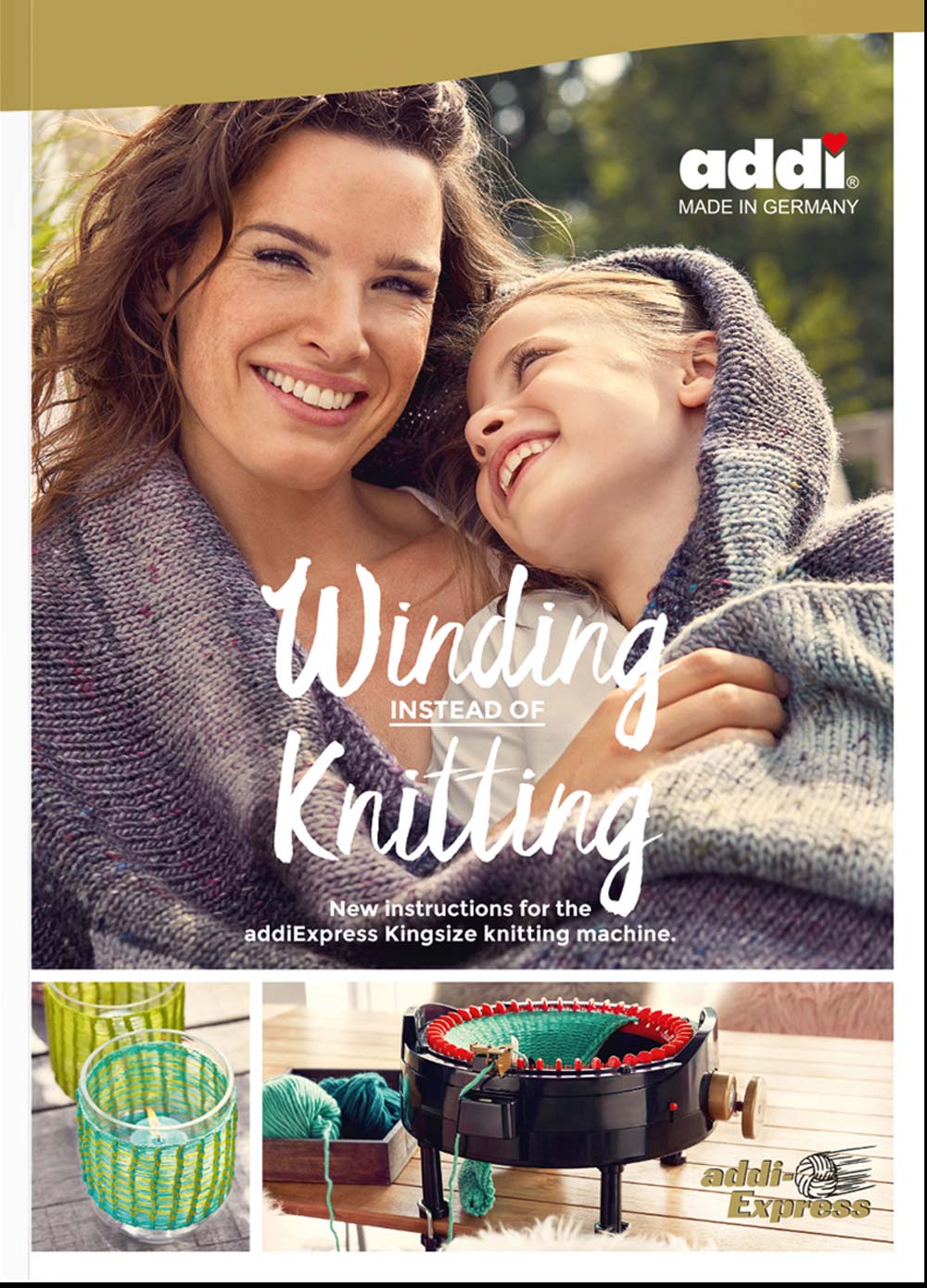 Kids hat on addi king size  Circular knitting machine, Knitting machine  patterns, Machine knitting
