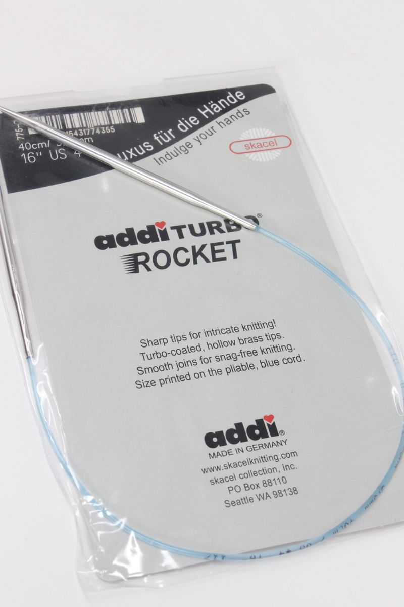 Addi Turbo 16 (40 cm) Circular Knitting Needles