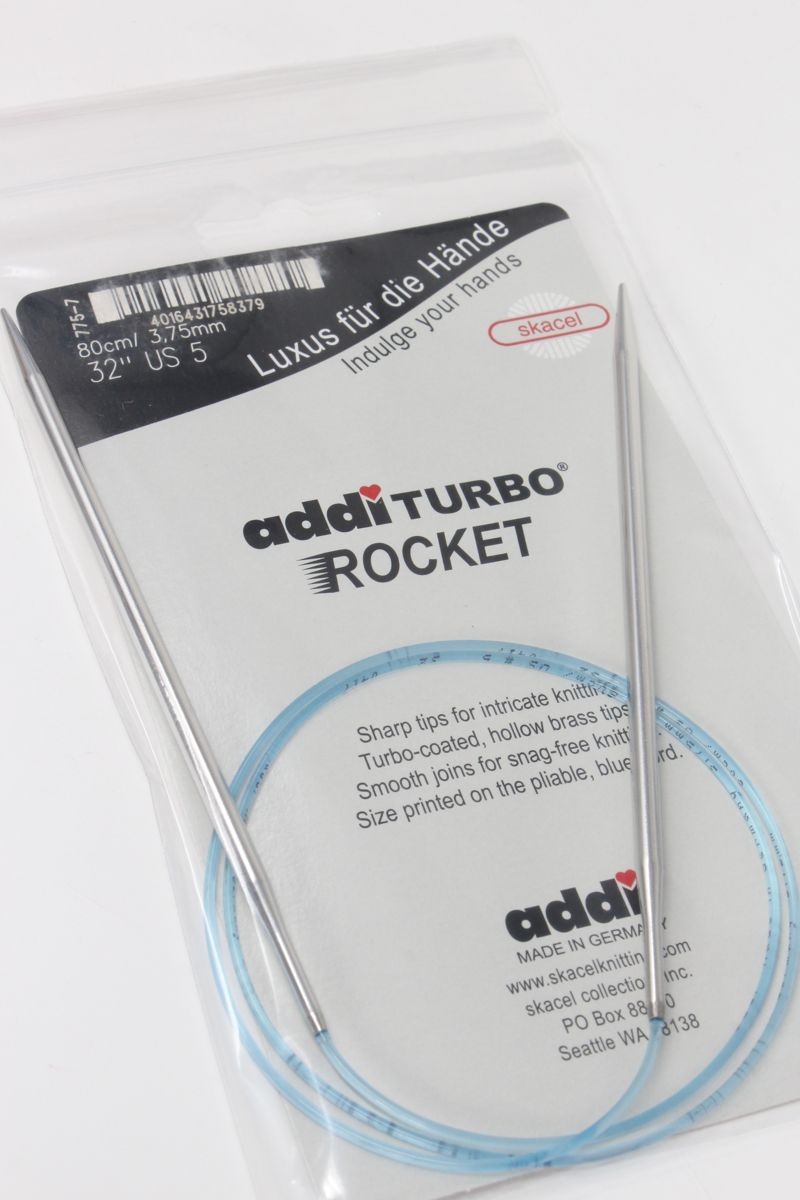Addi Turbo 32 Size 8 Circular Knitting Needles by SKACEL