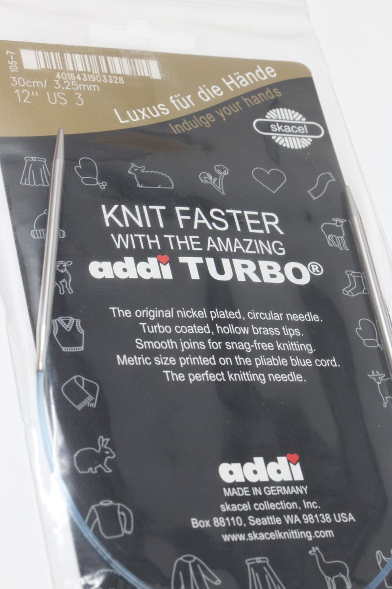 Añadir Turbo 12 Agujas de tejer circulares de pulgadas en Fabulous Yarn
