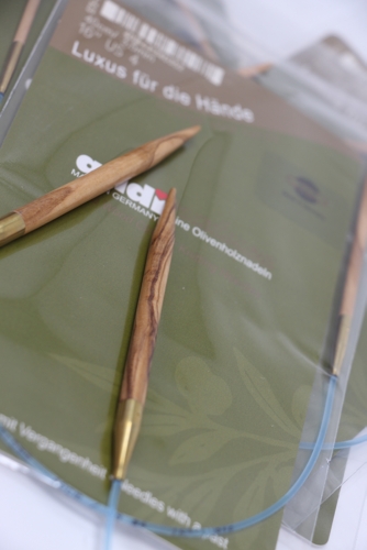 Addi Interchangeables | Olivewood Circular Needles