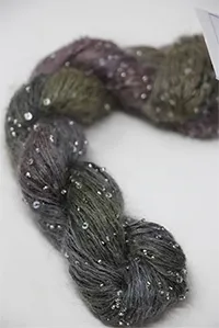 Artyarns Beaded Mohair with Sequins 1004 Forest Floor (Silver)