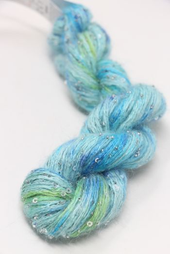 Artyarns Beaded Mohair with Sequins | CC1 Queen Blue (Silver)