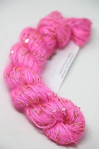 Artyarns Beaded Mohair with Sequins N2F Neon Bubblegum (Gold)