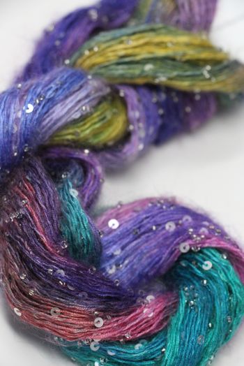 Artyarns Beaded Mohair with Sequins | 1025 Sari (Silver)



