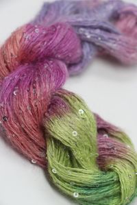 artyarns beaded mohair with sequins