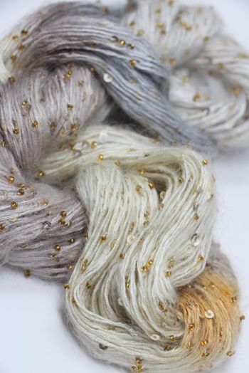 Artyarns Beaded Mohair with Sequins | 505 O'Keefe (Silver)