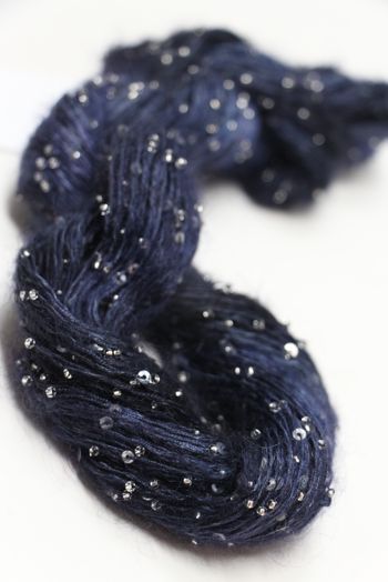 Artyarns Beaded Mohair with Sequins | 903 Dusk 
 (Silver)