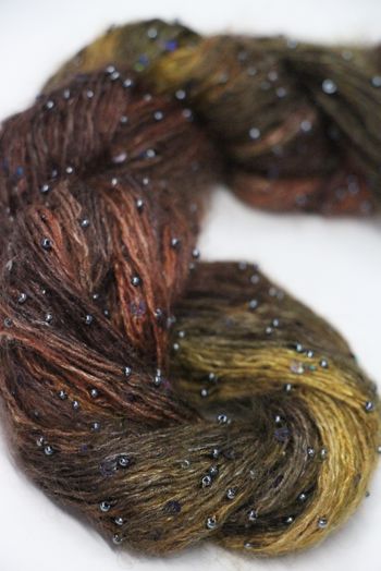 Artyarns Beaded Mohair with Sequins | 925 Bronze Goddess 
 (Gunmetal)