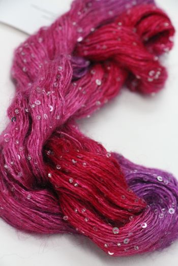 Artyarns Beaded Mohair with Sequins | H1 Cherry Pop (silver)