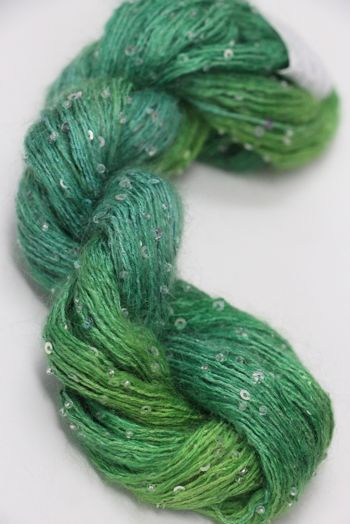 Artyarns Beaded Mohair with Sequins | H2 Lime Greens (Silver)