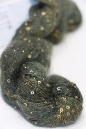 Artyarns Beaded Mohair with Sequins | H9 Forest (Gold)
