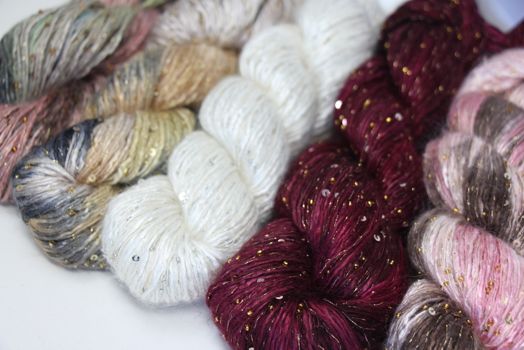 Artyarns Beaded Rhapsody with Sequins Silk Mohair Knitting Yarn