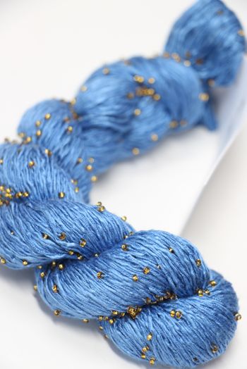 Artyarns Beaded Silk | 225 Denim (Gold)