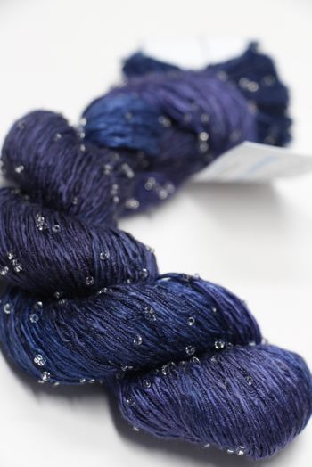 Artyarns Beaded Silk | H21 Inky Blues (Gunmetal)