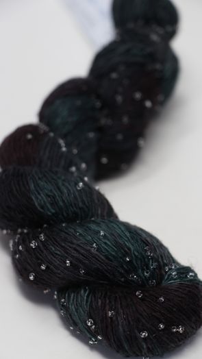 Artyarns Beaded Silk Light| H17 Emerald Purples (Silver)