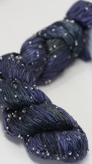 Artyarns Beaded Silk Light| H4 Scarab (Silver)