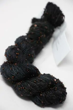 Artyarns BEADED SILK AND SEQUINS LIGHT | Black Not Black 1036 (Bronze) 