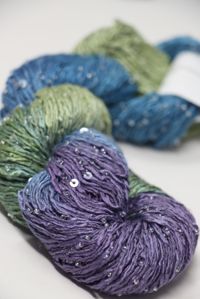 artyarns beaded silk with sequins light