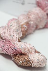 artyarns beaded silk with sequins light