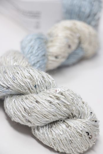 Artyarns BEADED SILK AND SEQUINS LIGHT | 145 Cloud (Silver)