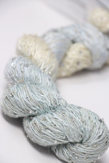 Artyarns BEADED SILK AND SEQUINS LIGHT | 147 Creme Sky (Silver)