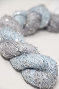 artyarns beaded silk with sequins light